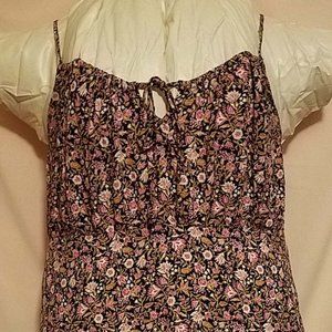 Old Navy Maxi Floral Cami Dress Size Large